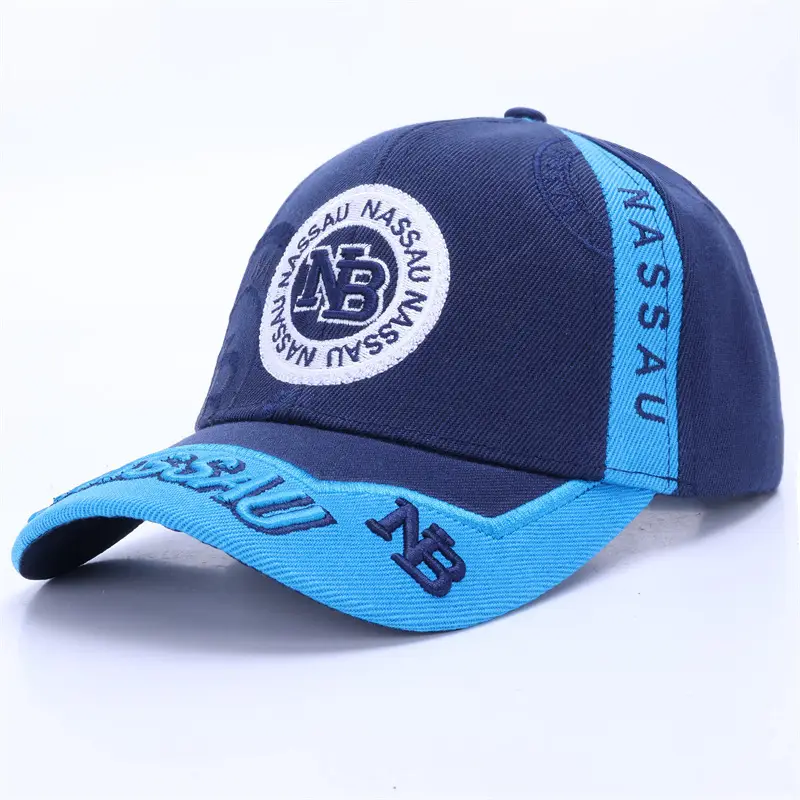 Men Navy Military Embroidered Cap Large - Image 13