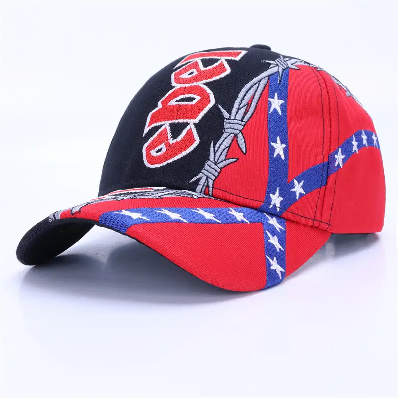 Men Navy Military Embroidered Cap Large - Image 3