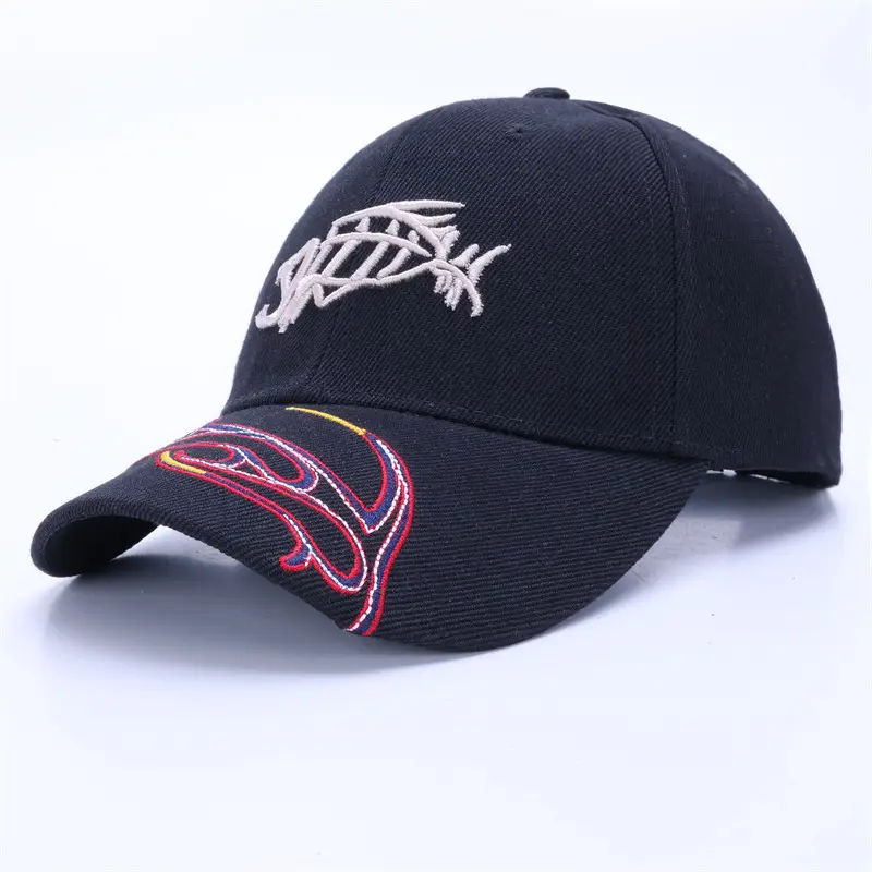 Men Navy Military Embroidered Cap Large - Image 31