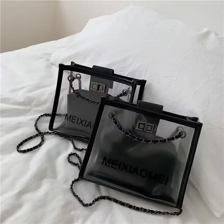 Transparent Korean Style Shoulder Bag for Women — feature 11