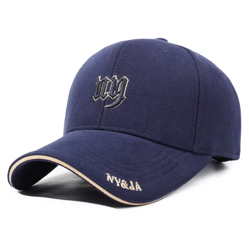 Men Women Black Embroidered MYRA Cap - Image 3