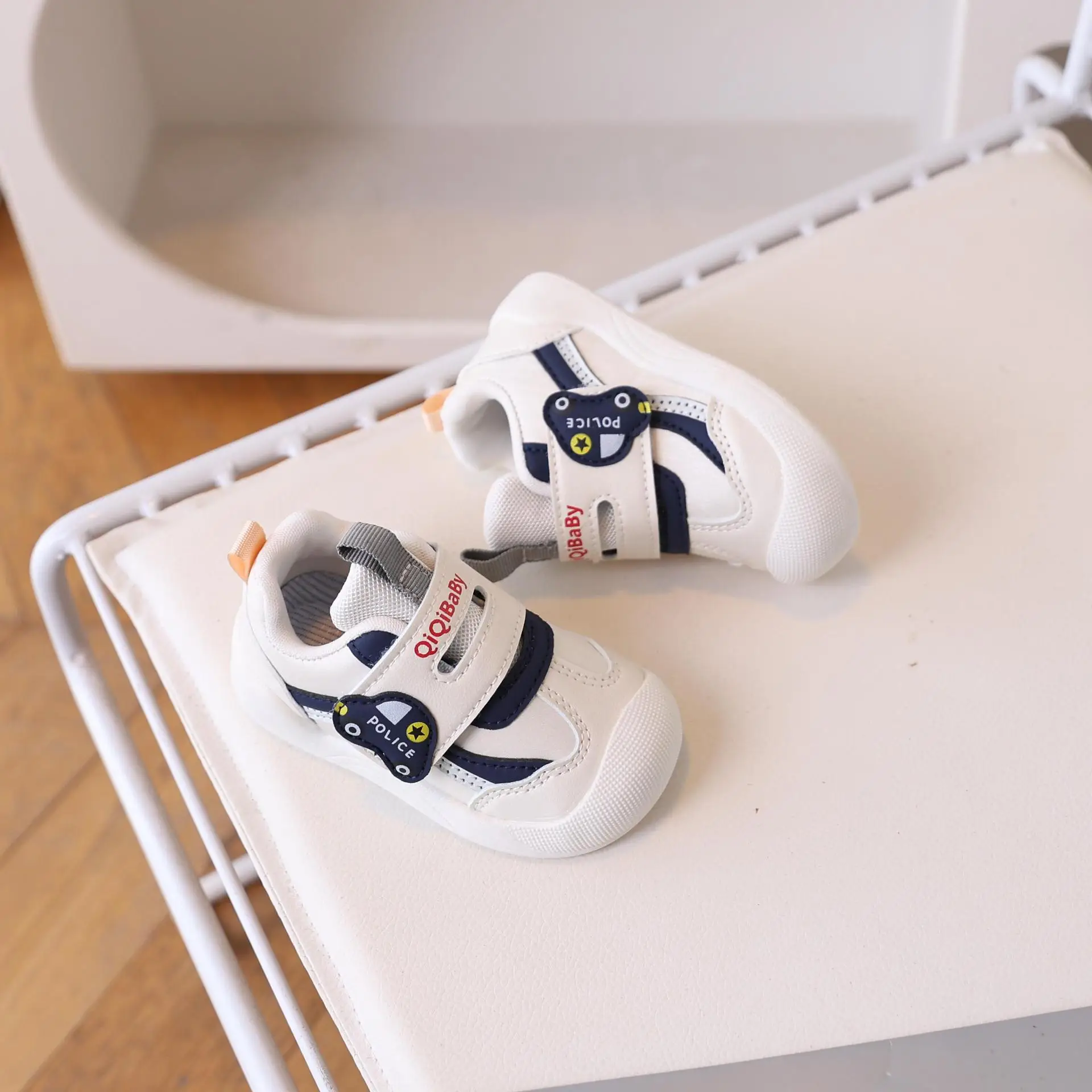 Pink Soft-Soled Toddler Baby Sneakers for Girls