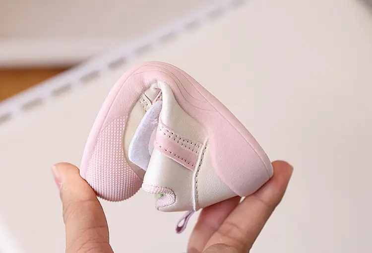 Pink Soft-Soled Toddler Baby Sneakers for Girls — feature 16