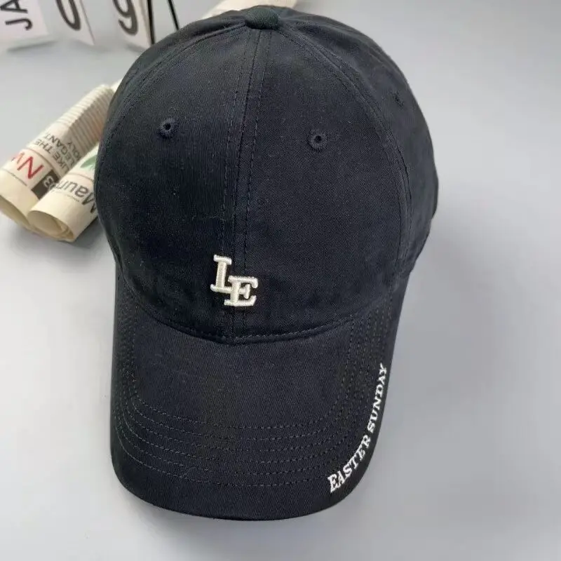 Korean Embroidered R Letter Cap for Women Men Summer Breathable Soft — feature 12