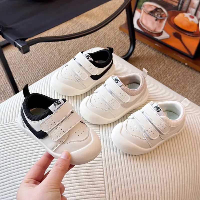 Baby Toddler Shoes 0-1-3 Years Old Spring & Fall Soft-Soled Non-Slip Casual Baby Shoes for Boys and Girls Velcro Kidsren's Shoes - Image 4