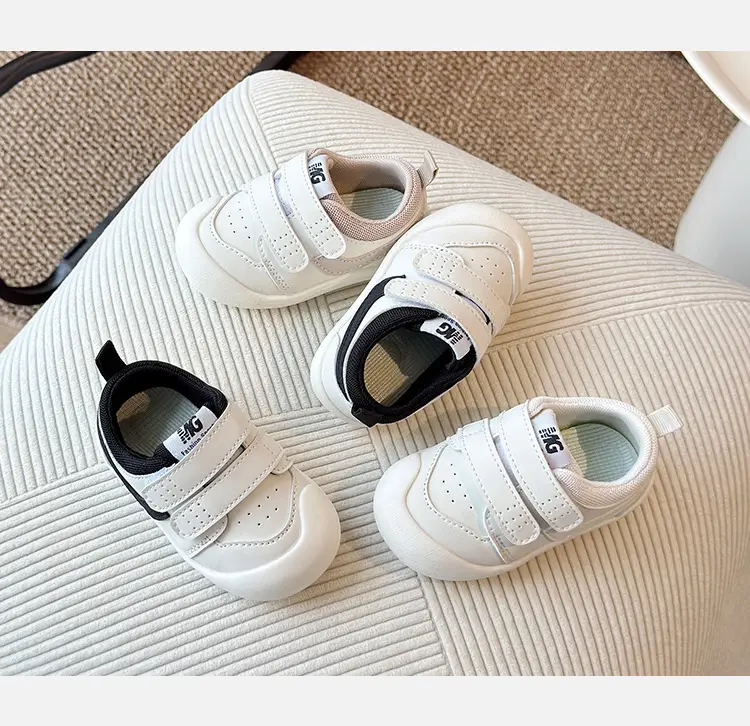 Baby Toddler Shoes 0-1-3 Years Old Spring & Fall Soft-Soled Non-Slip Casual Baby Shoes for Boys and Girls Velcro Kidsren's Shoes — feature 7