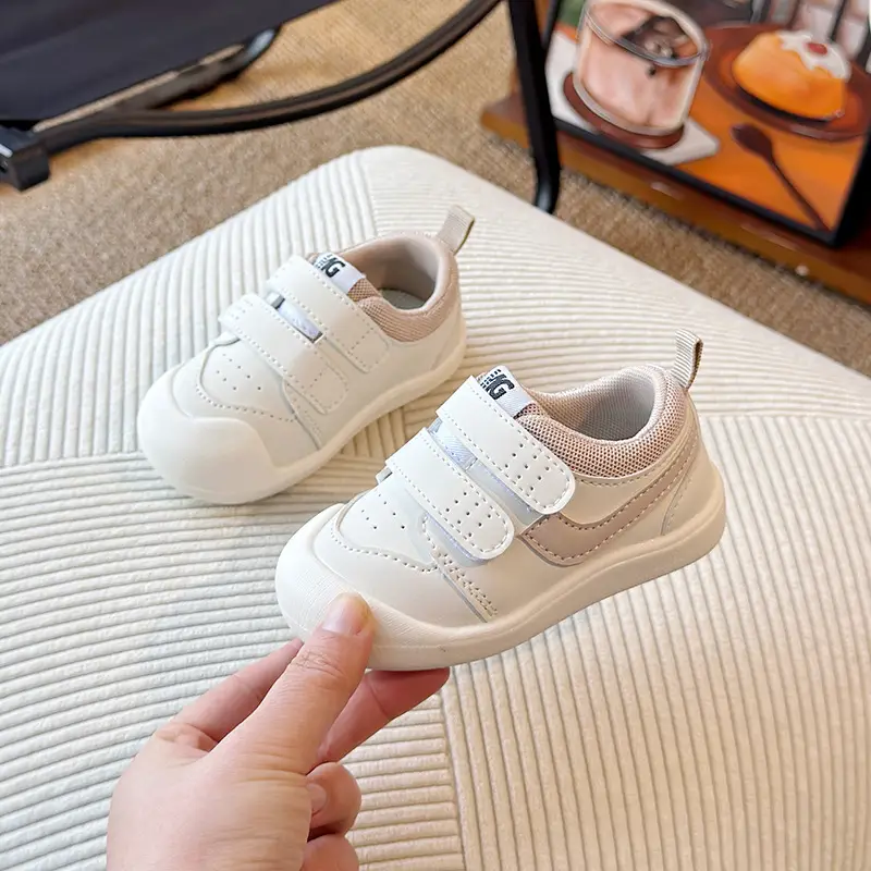 Baby Toddler Shoes 0-1-3 Years Old Spring & Fall Soft-Soled Non-Slip Casual Baby Shoes for Boys and Girls Velcro Kidsren's Shoes - Image 2