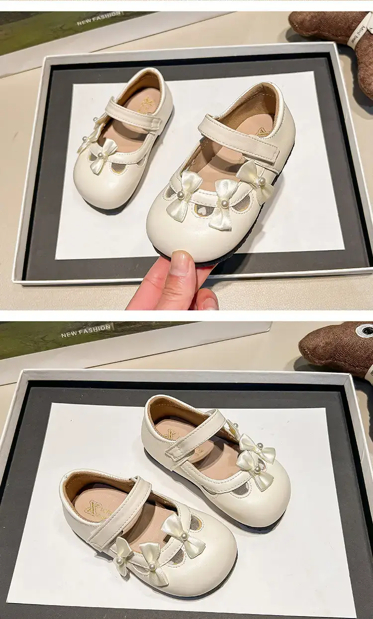 Silver Bow Baby Shoes for Kids 0-2 Years — feature 9