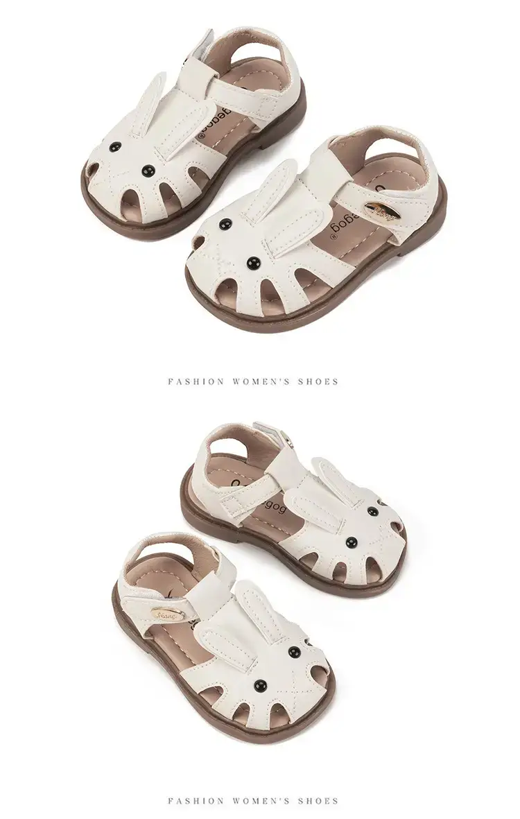 Baby Sandals White Closed-Toe Non-Slip Sole — feature 18