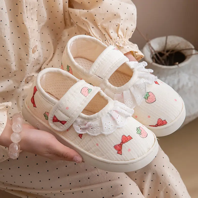 Maternity Slippers for Pregnant Women White Soft Sole - Image 10