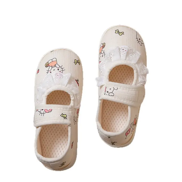 Maternity Slippers for Pregnant Women White Soft Sole - Image 12