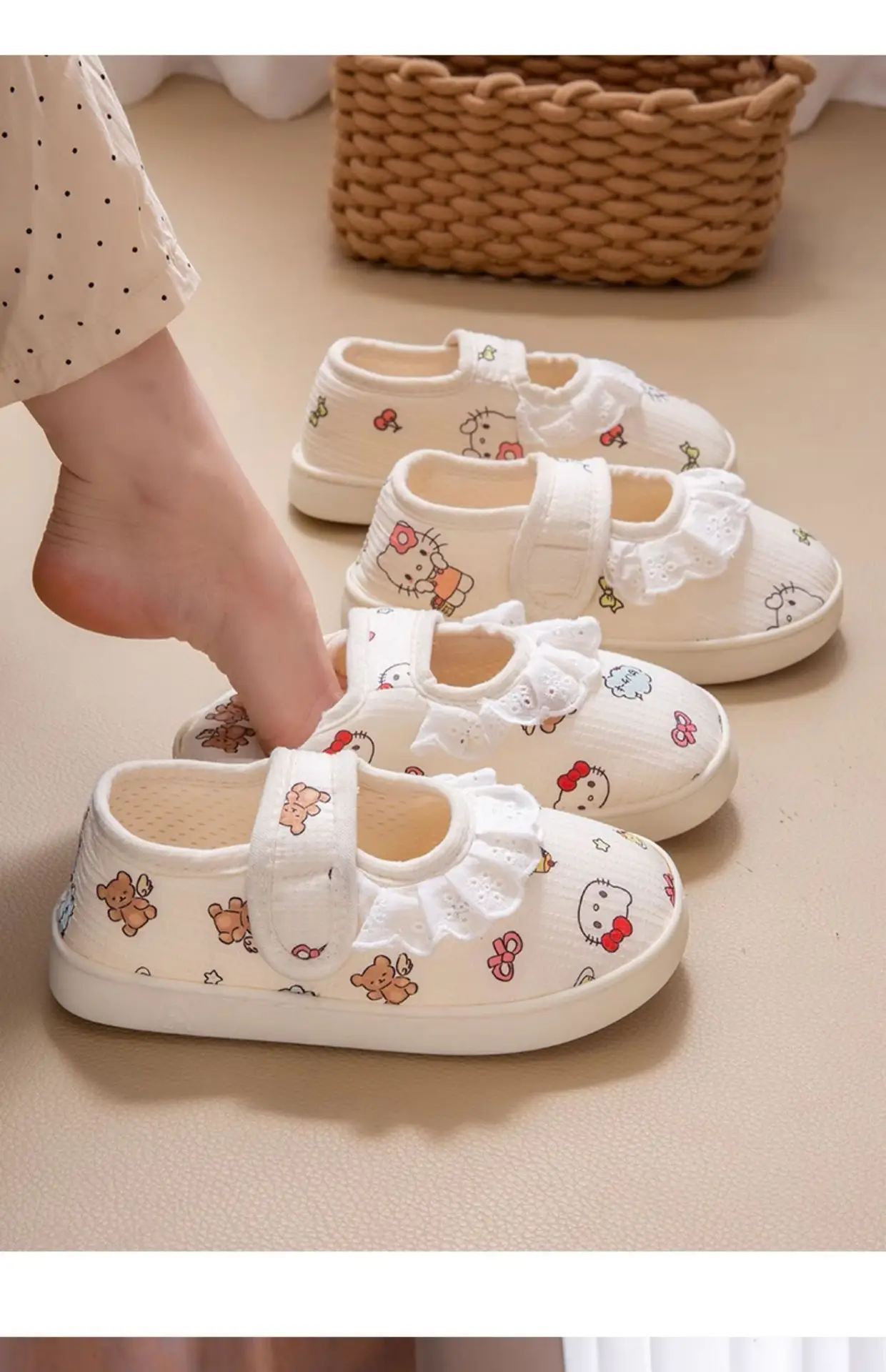 Maternity Slippers for Pregnant Women White Soft Sole — feature 14