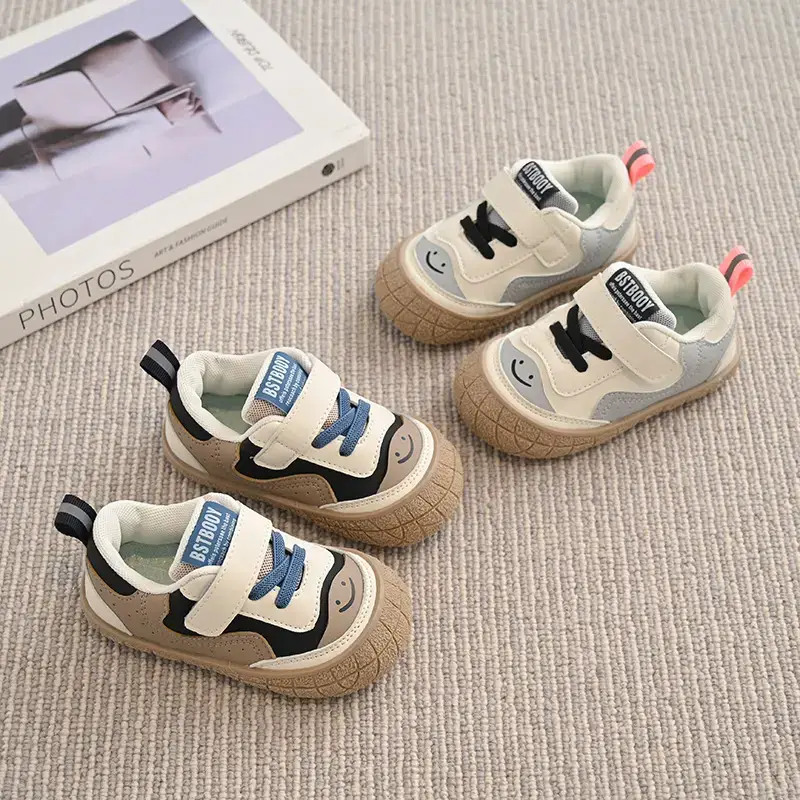 Korean Style Toddler Sneakers Soft Sole Comfortable - Image 3