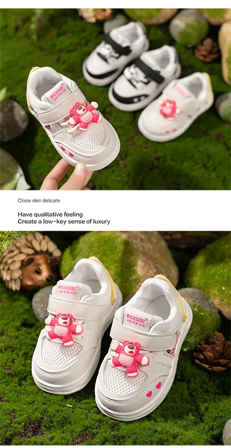 Aliexpress Shoes Spring and Autumn Baby Soft Sole Toddler Shoes 1-3 Years Old Children's Shoes Boys Breathable Cool Cloth Shoes Cross-Border — feature 10