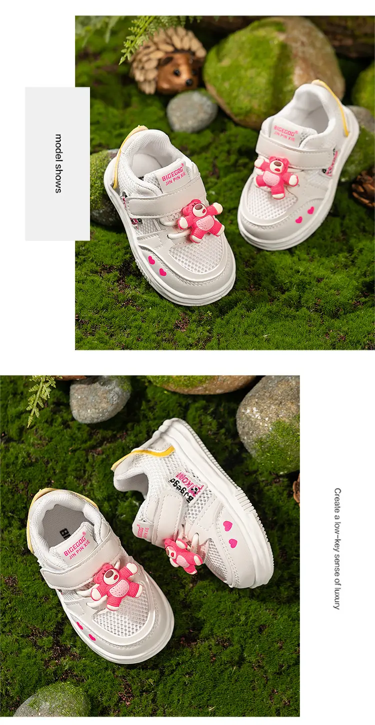 Aliexpress Shoes Spring and Autumn Baby Soft Sole Toddler Shoes 1-3 Years Old Children's Shoes Boys Breathable Cool Cloth Shoes Cross-Border — feature 11