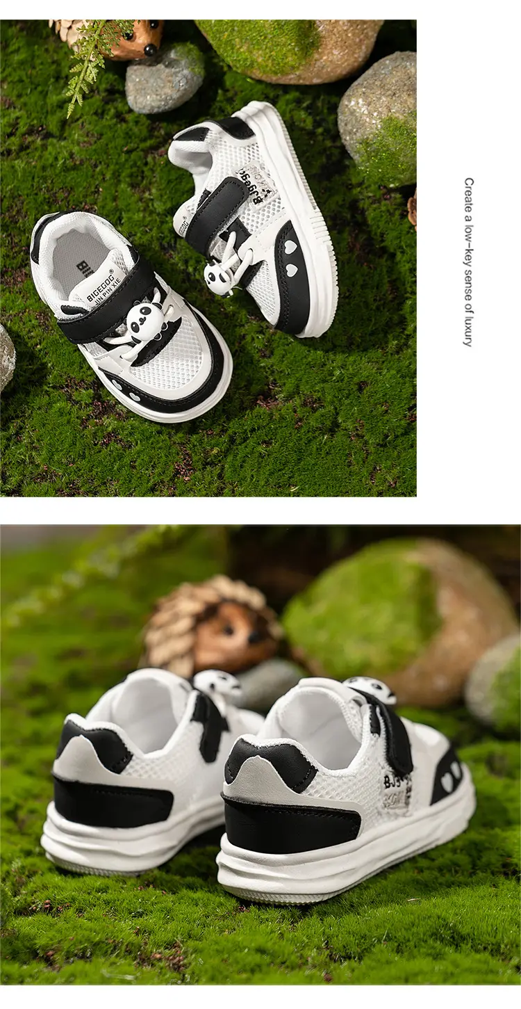 Aliexpress Shoes Spring and Autumn Baby Soft Sole Toddler Shoes 1-3 Years Old Children's Shoes Boys Breathable Cool Cloth Shoes Cross-Border — feature 14