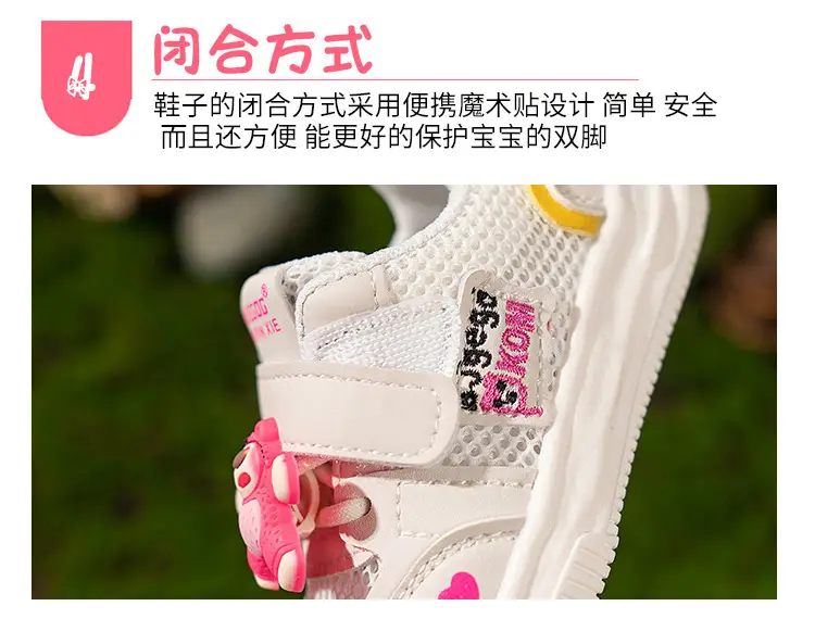 Aliexpress Shoes Spring and Autumn Baby Soft Sole Toddler Shoes 1-3 Years Old Children's Shoes Boys Breathable Cool Cloth Shoes Cross-Border — feature 7