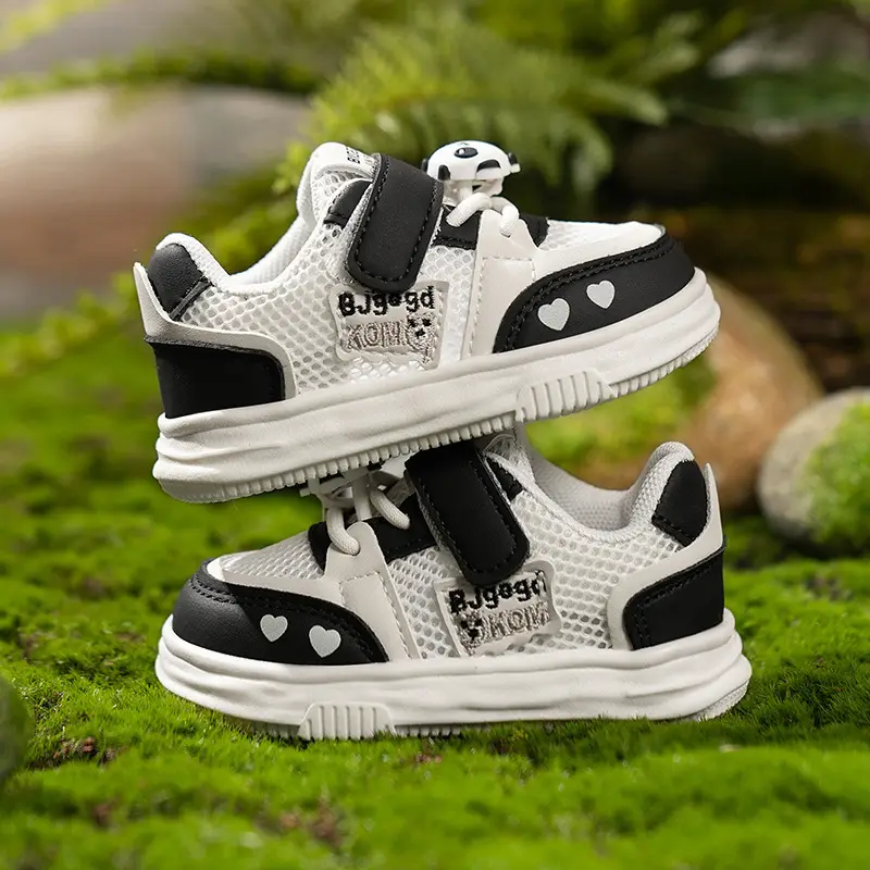 Aliexpress Shoes Spring and Autumn Baby Soft Sole Toddler Shoes 1-3 Years Old Children's Shoes Boys Breathable Cool Cloth Shoes Cross-Border - Image 2