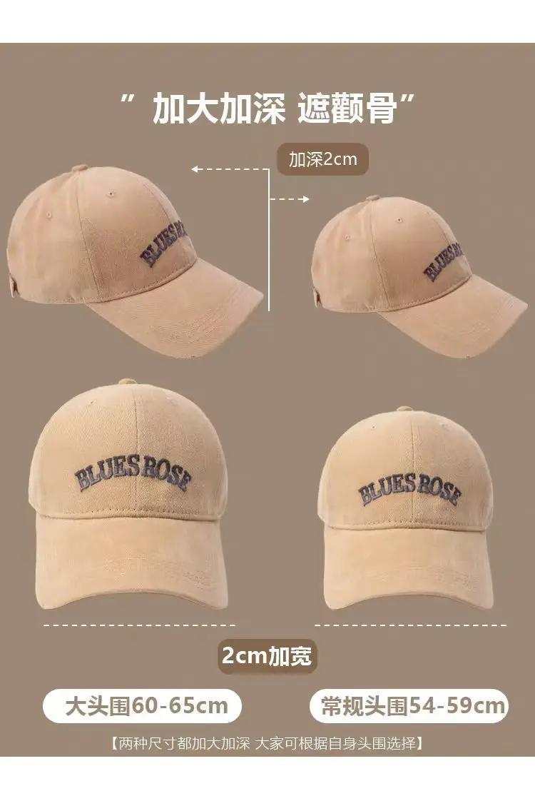 Men's Grey Baseball Cap with "BLUEESTACE" Embroidery — feature 5