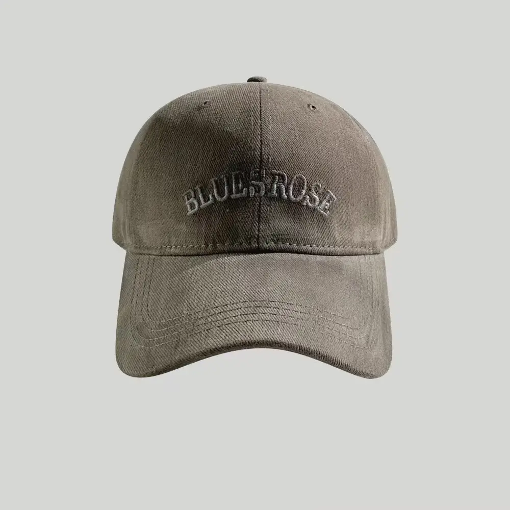 Men's Grey Baseball Cap with "BLUEESTACE" Embroidery - Image 4