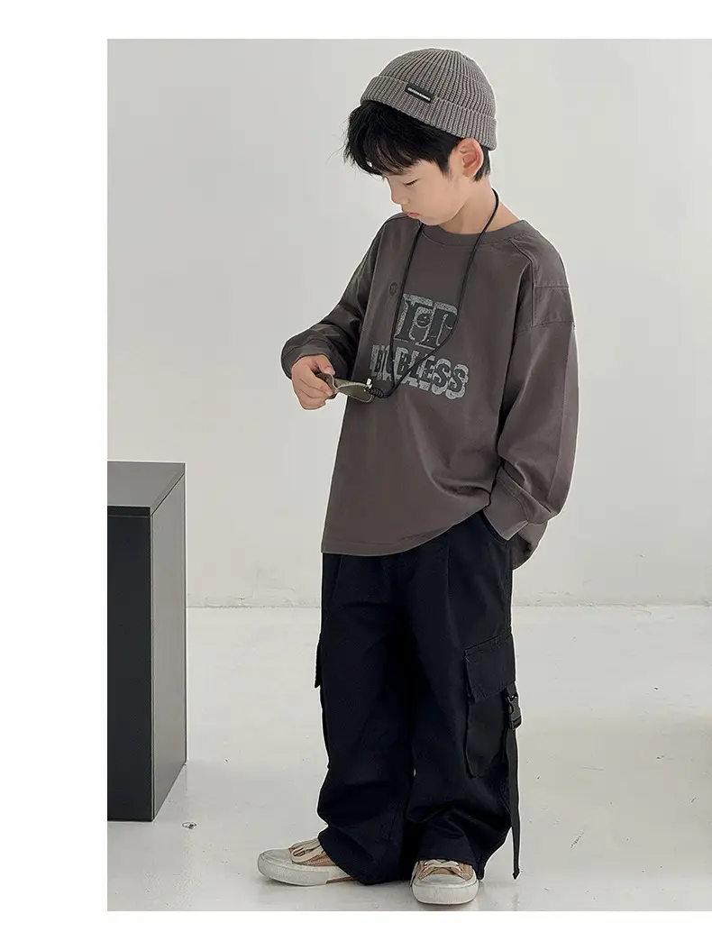 Boys Sweatshirt T-Shirt Korean Style Spring 2026 — feature 10