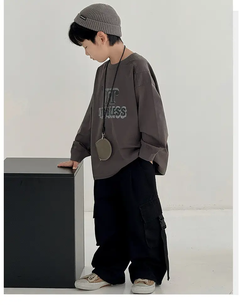 Boys Sweatshirt T-Shirt Korean Style Spring 2026 — feature 12