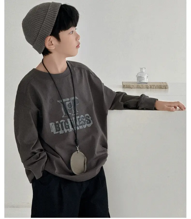 Boys Sweatshirt T-Shirt Korean Style Spring 2026 — feature 14