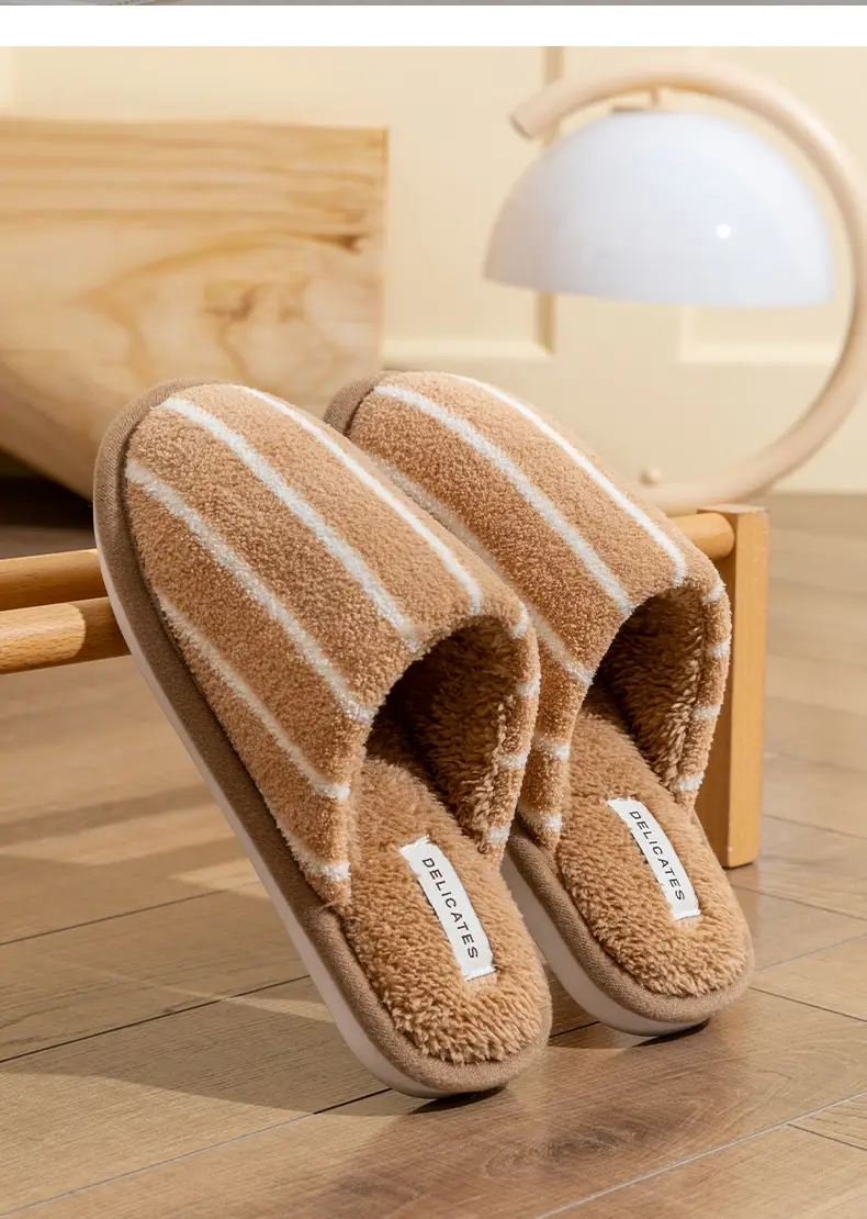 Cixi Cotton Slippers for Women in Winter, Spring & Fall, Indoor Warm and Non-Slip Home Furnishings, Cixi Winter Plush Men's Slippers — feature 20