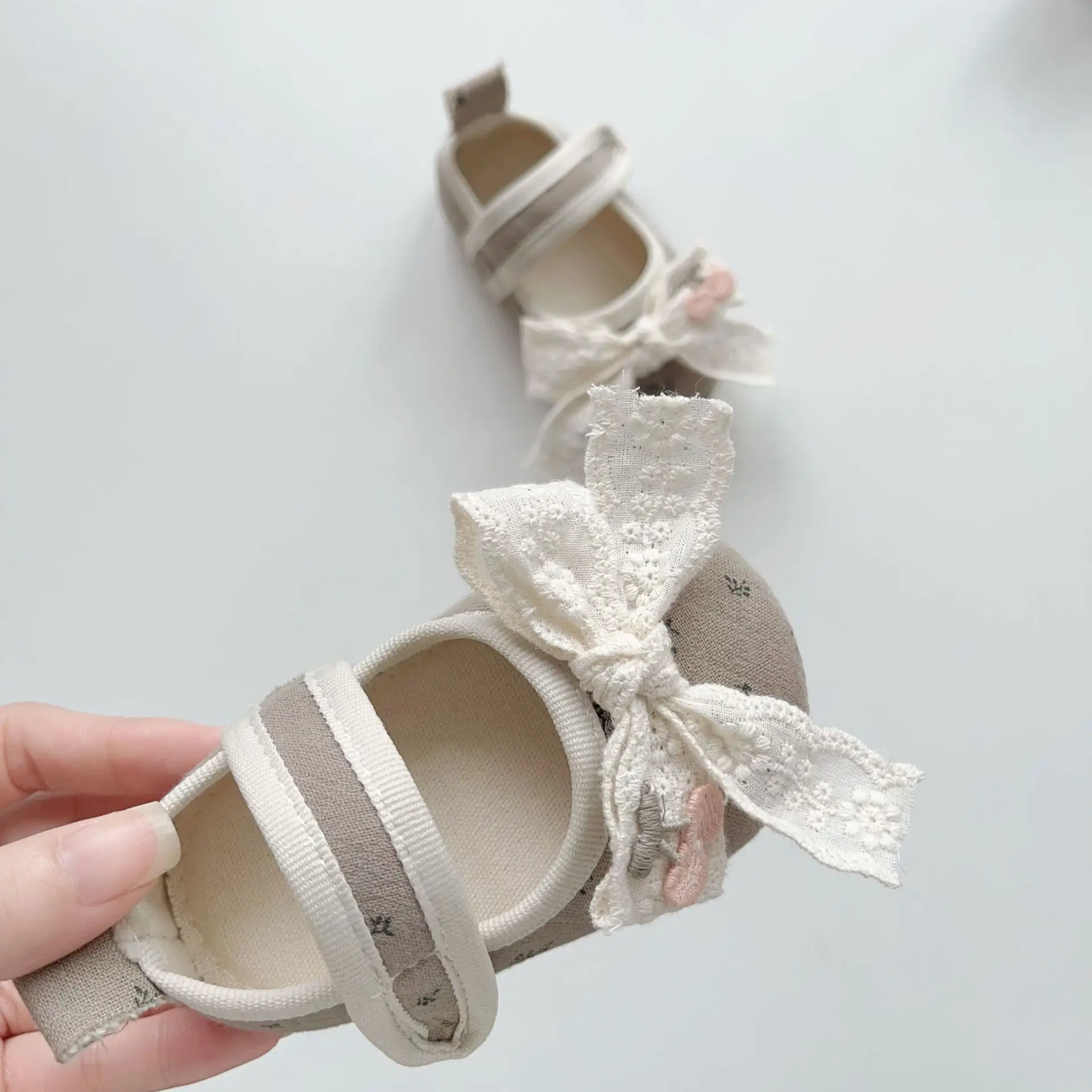 2025 Baby Girls Lace Soft Sole Spring Fall Shoes — feature 28