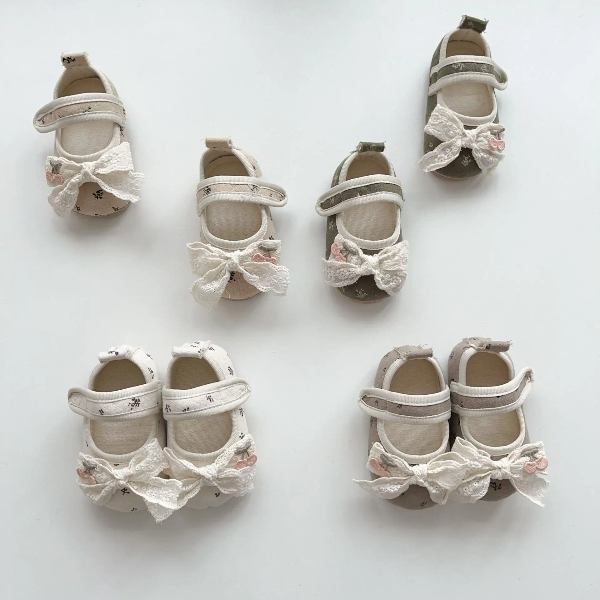 2025 Baby Girls Lace Soft Sole Spring Fall Shoes — feature 6