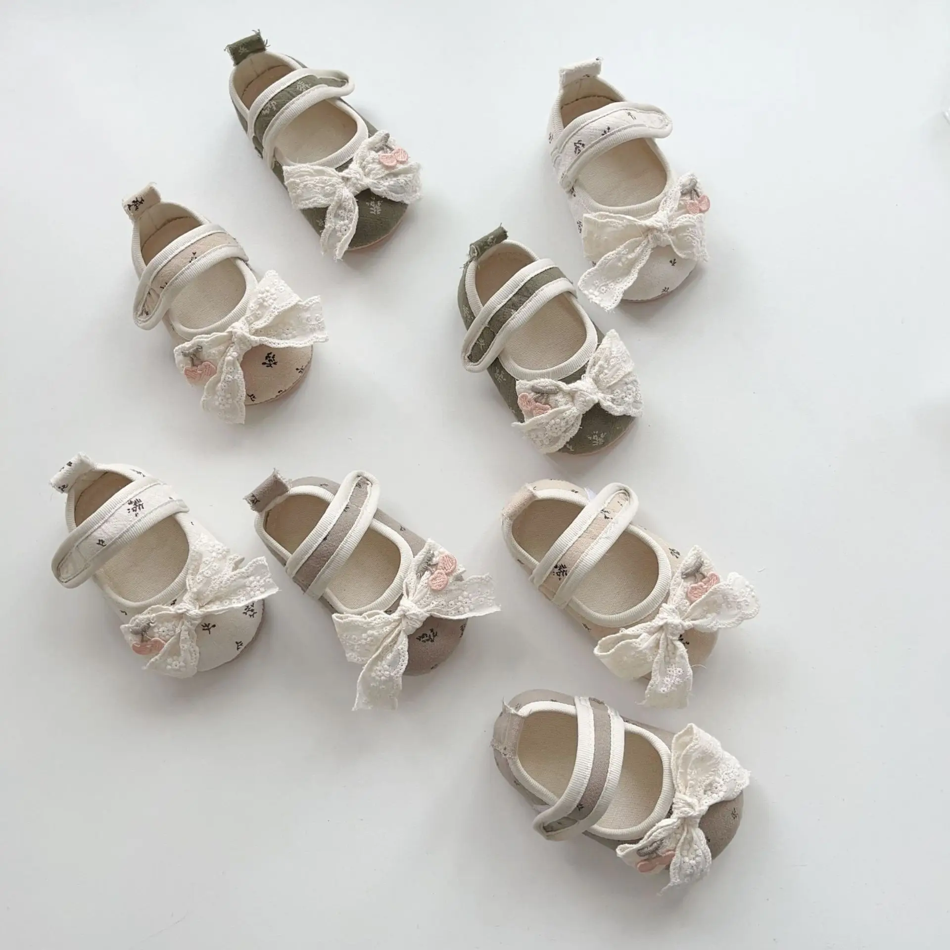 2025 Baby Girls Lace Soft Sole Spring Fall Shoes — feature 8