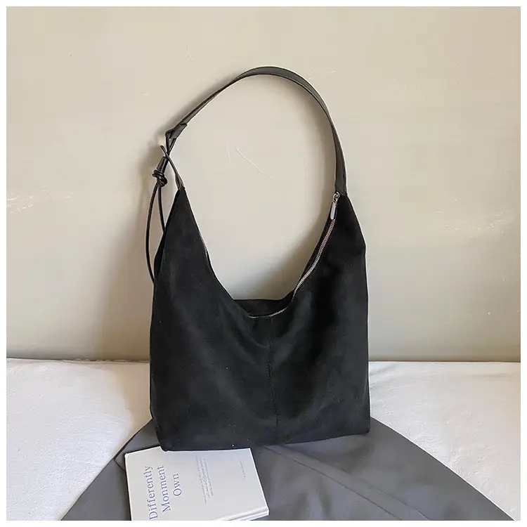 Frosted Armpit Bag Women Brown 2025 — feature 21