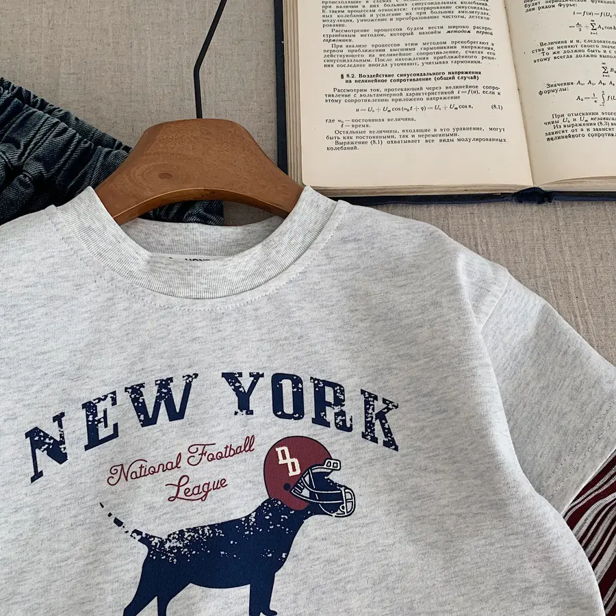 Boys New York Dog Dog Cotton T-Shirt 2025 — feature 3
