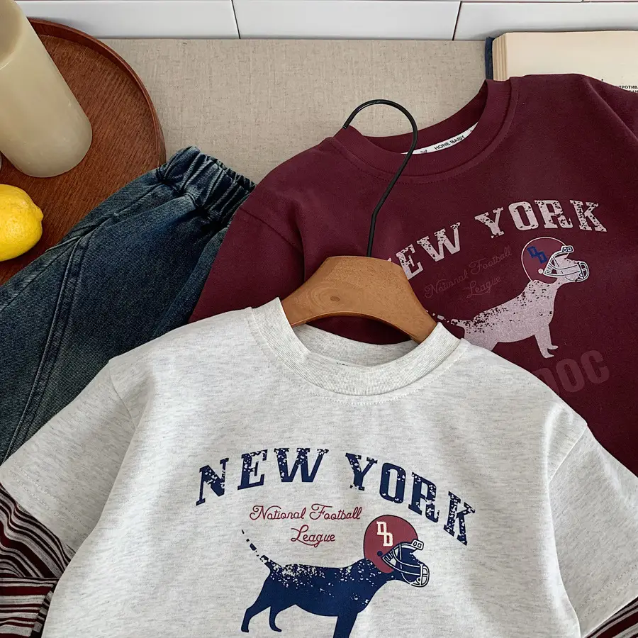 Boys New York Dog Dog Cotton T-Shirt 2025 — feature 6