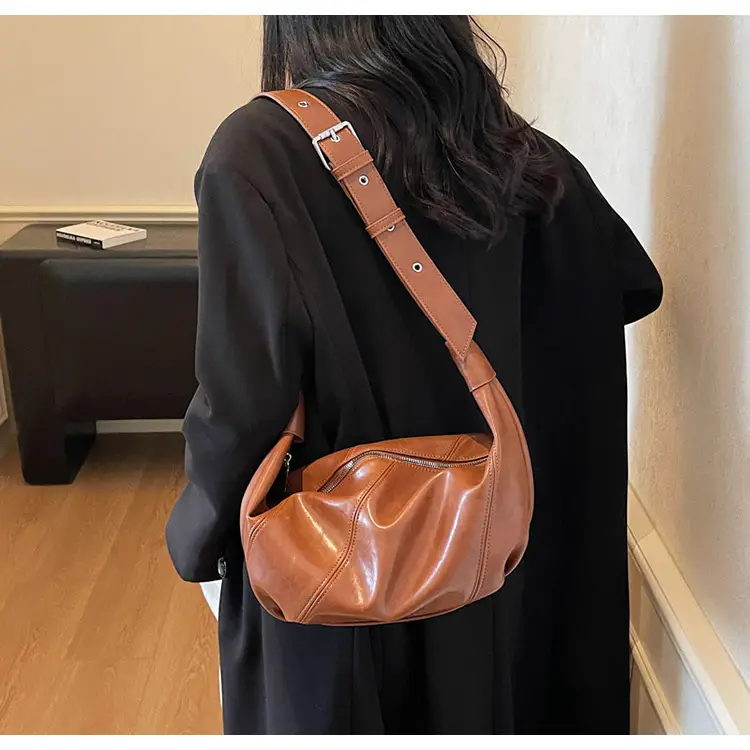 Red Leather Shoulder Bag for Women 2026 — feature 21