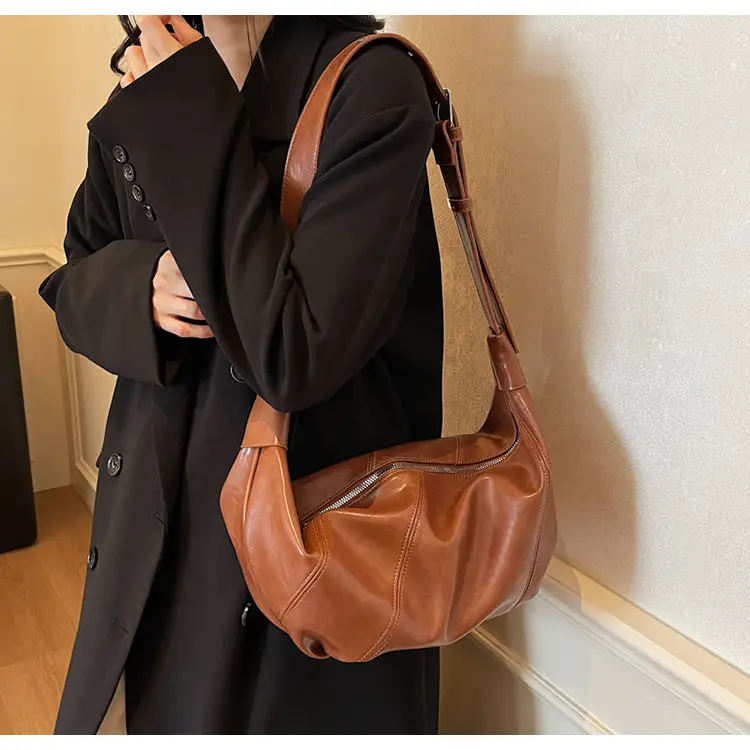Red Leather Shoulder Bag for Women 2026 — feature 22