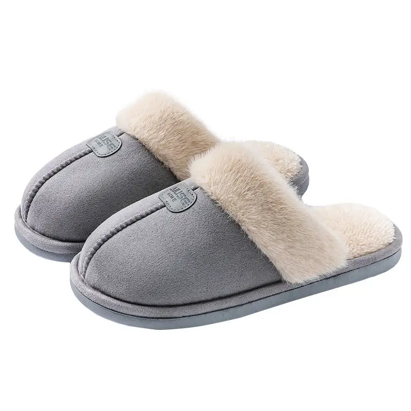 Men's Non-Stinky Feet Cotton Slippers 2025 New Autumn and Winter Home Warm Fleece-Lined Indoor Home Non-Slip Cotton Slippers for Men - Image 13
