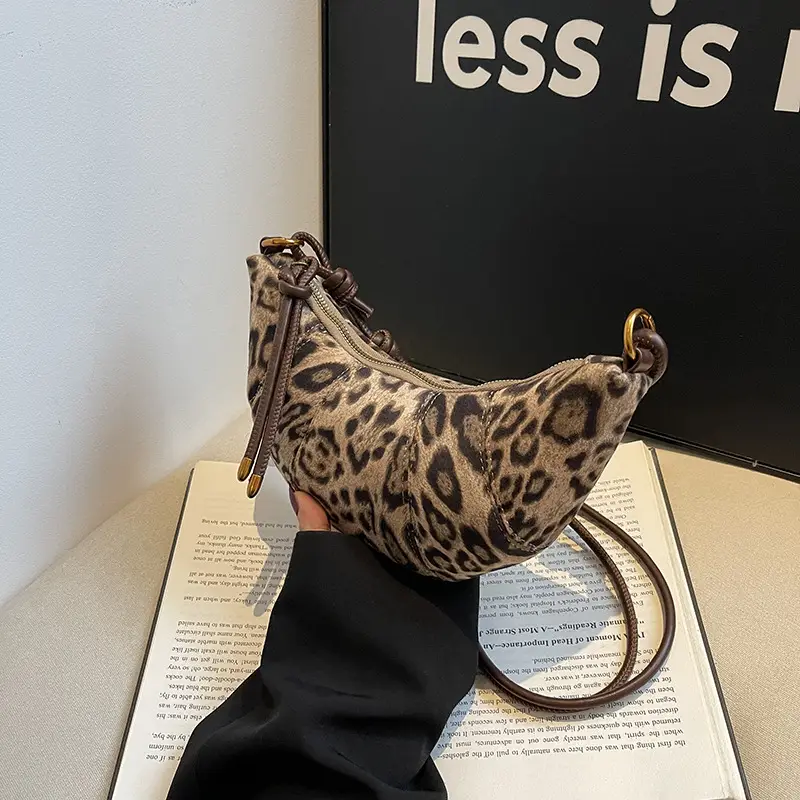 Leopard Print Shoulder Crossbody Bag for Women 2025