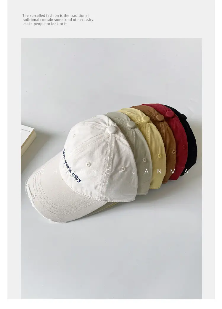 Beige Baseball Cap for Kids Outdoor Sun Protection — feature 14