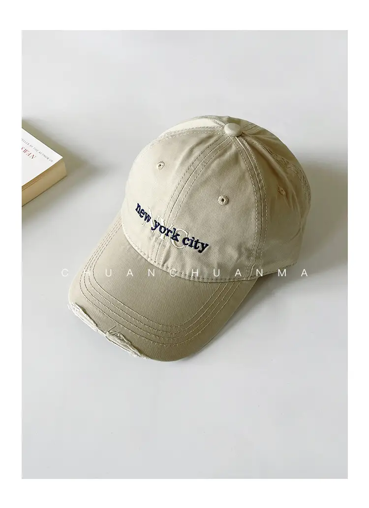 Beige Baseball Cap for Kids Outdoor Sun Protection — feature 20
