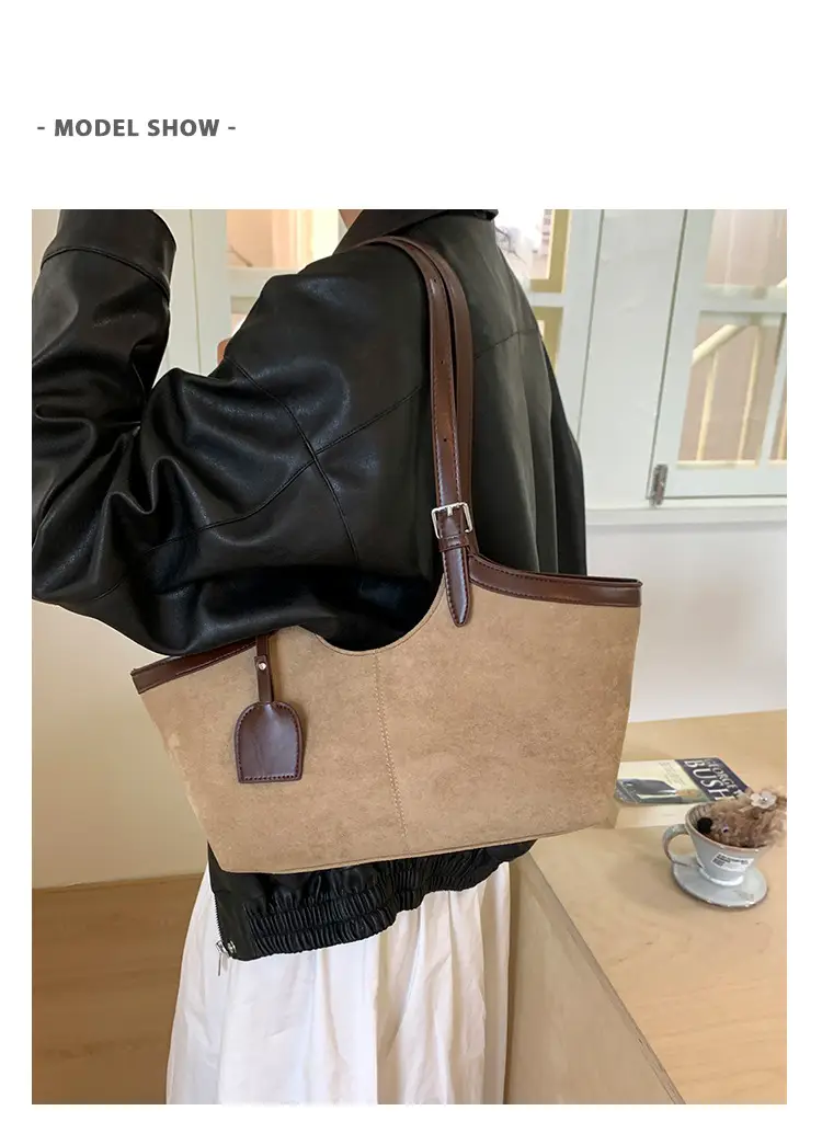 Retro Suede Satchel Bag for Women 2025 — feature 10