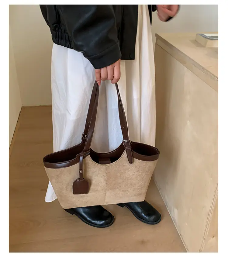 Retro Suede Satchel Bag for Women 2025 — feature 12