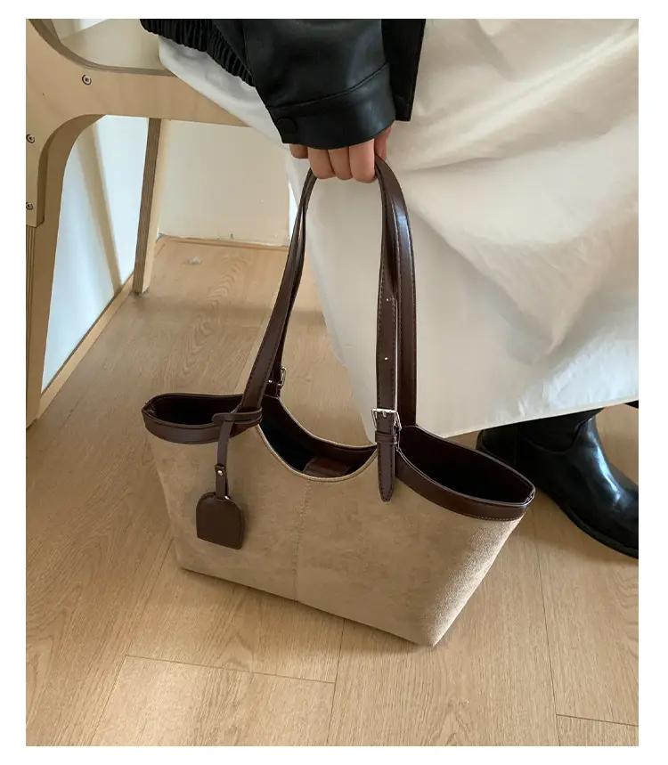 Retro Suede Satchel Bag for Women 2025 — feature 15