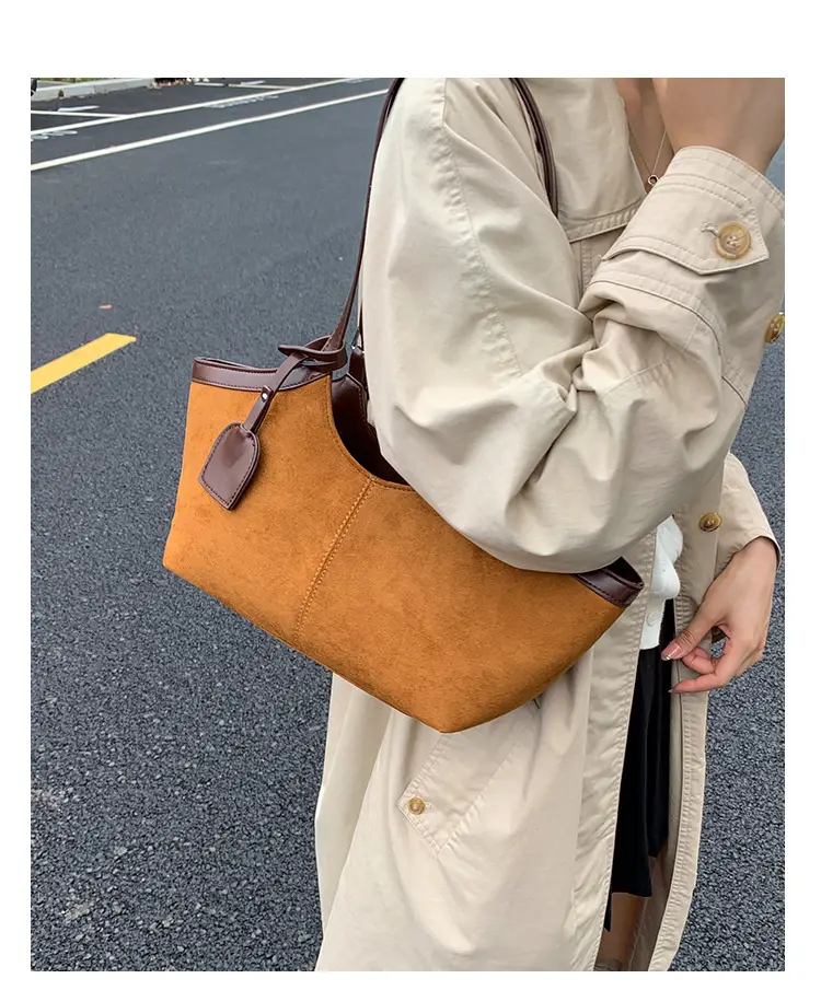 Retro Suede Satchel Bag for Women 2025 — feature 22