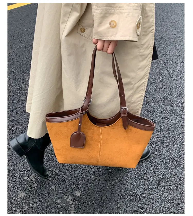 Retro Suede Satchel Bag for Women 2025 — feature 24