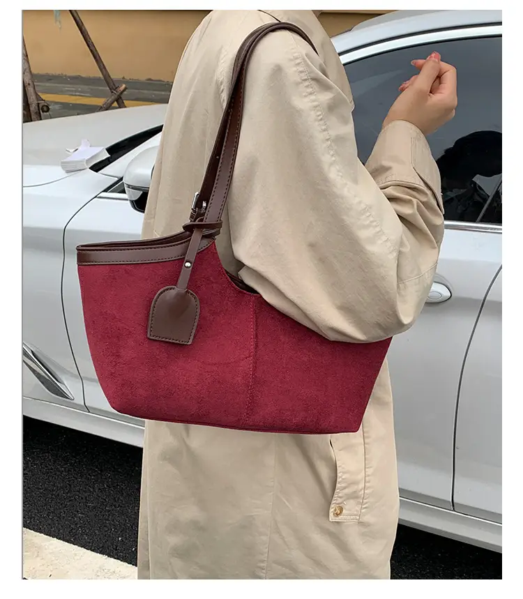 Retro Suede Satchel Bag for Women 2025 — feature 25
