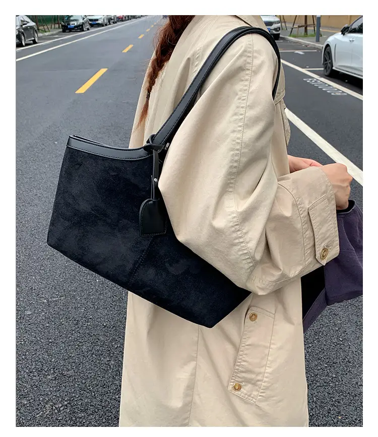 Retro Suede Satchel Bag for Women 2025 — feature 28