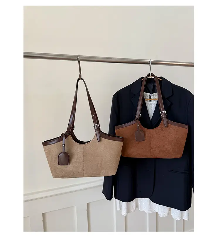 Retro Suede Satchel Bag for Women 2025 — feature 31