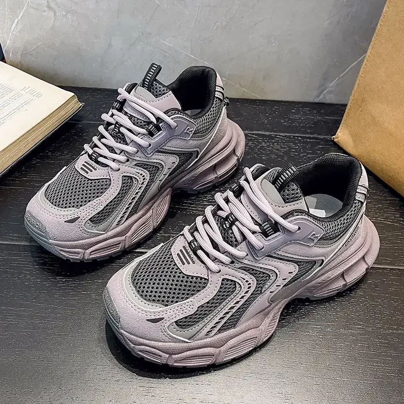 2025 Thick Purple Running Shoes for Women - Image 2