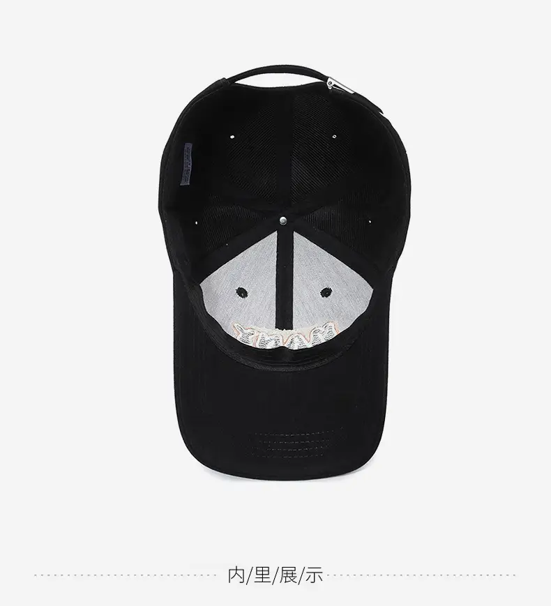 Maroon Embroidered Baseball Cap for Men Women — feature 13